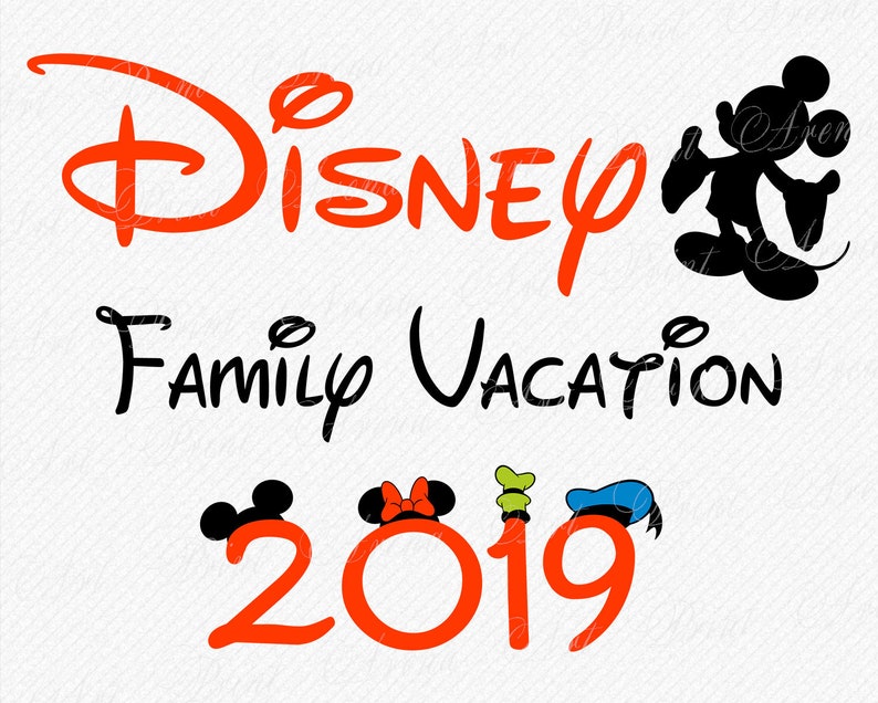 Disney Family Vacation 2019 SVG Disney Trip 2019 SVG Mickey | Etsy