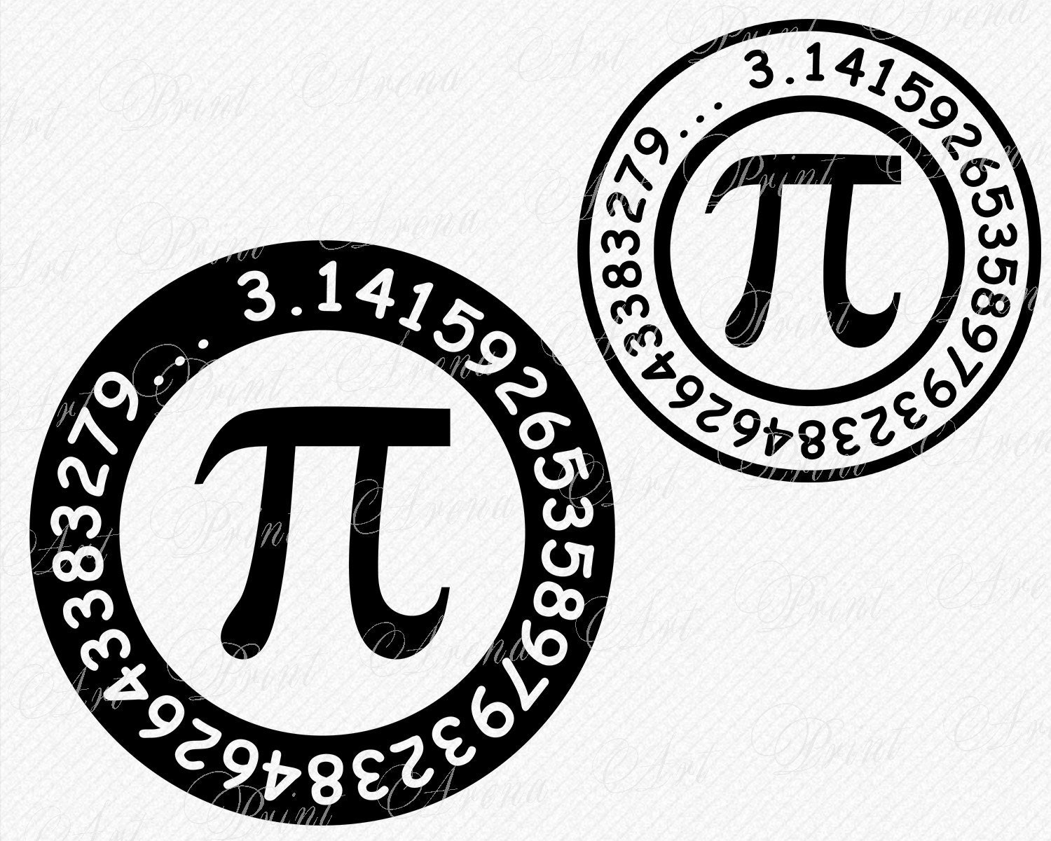 Pi SVG Pi Sign SVG Math Pi SVG Pi Math Graphics svg Pi cut Etsy