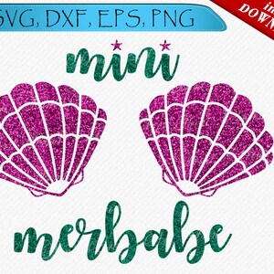 Download Merbabe Svg Mermaid Bra Svg Mermaid Shell Svg Shell Svg Etsy