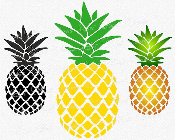 Pineapple SVG Pineapple Monogram SVG Files svg Cricut Cut Files ...