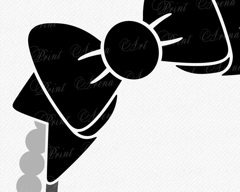 Download Pearl Circle Bow Monogram SVG Valentine svg cutting file ...