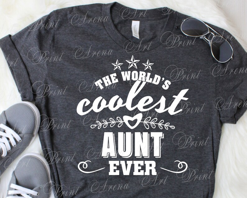 coolest aunt shirt
