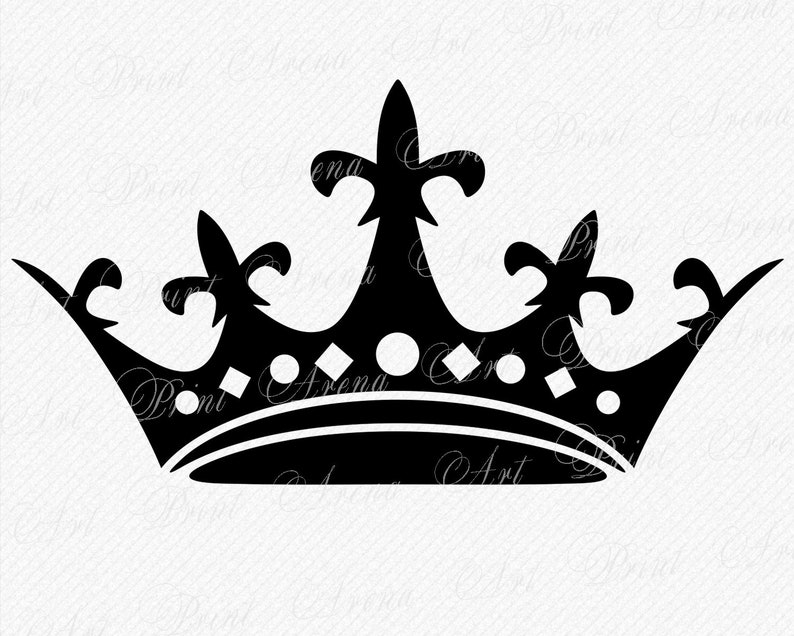 Crown SVG cutting file Set of 4 crown designs Tiara svg | Etsy