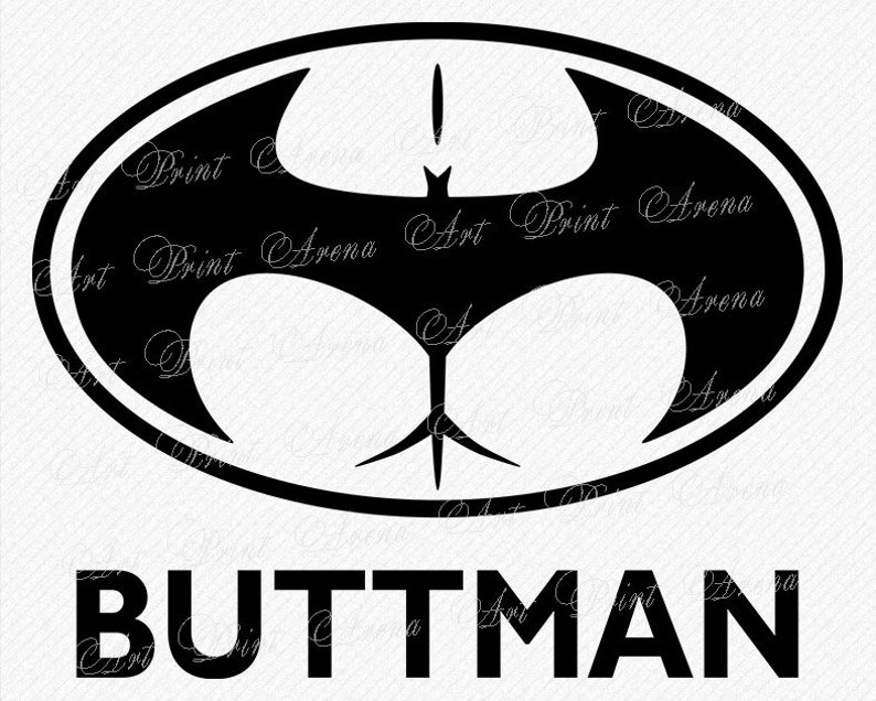 Download Buttman Butt Man Buttman funny t-shirt svg Funny Batman | Etsy
