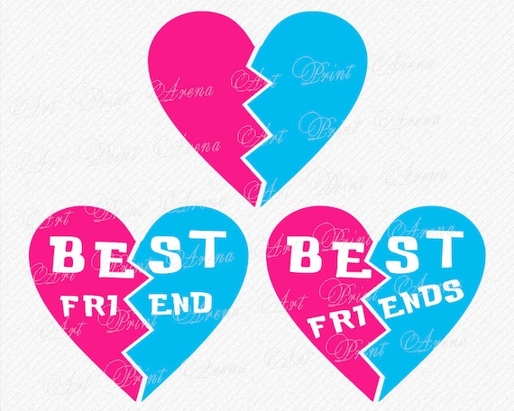 Download Best Friend Svg Best Friends Best Friends Silhouette Best Friends Svg Files Best Friends Vector Best