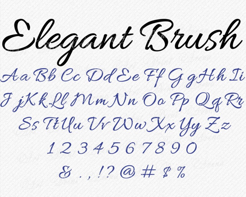 Download Elegant SVG Font svg Fonts Handwritten Font Wedding Font ...