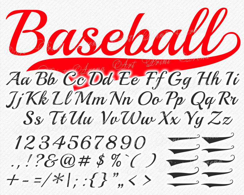 Free Free Baseball Font Svg Free 670 SVG PNG EPS DXF File