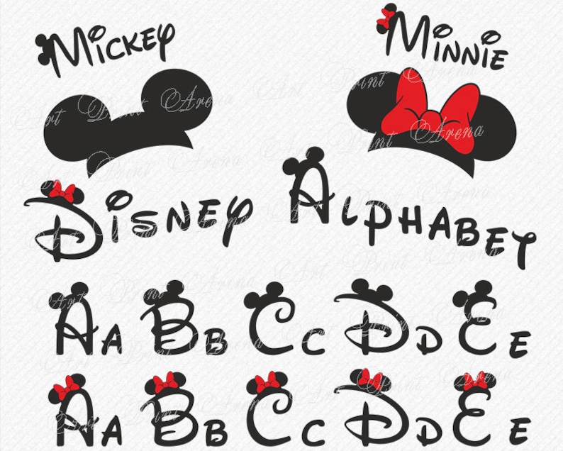 Free Free 122 Disney Svg Font SVG PNG EPS DXF File