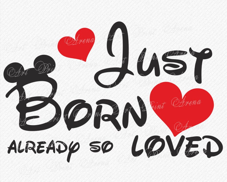 Download Just Born SVG Newborn SVG Mickey baby svg Mickey svg baby ...