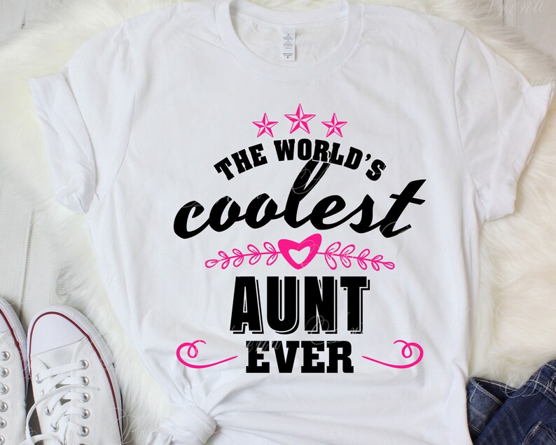 coolest aunt shirt