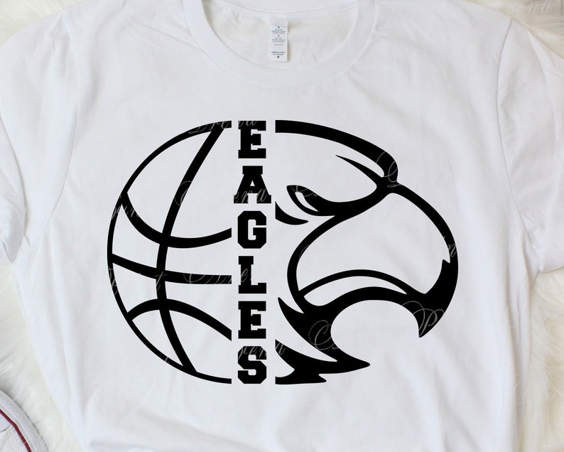 Basketball SVG Eagles SVG Basketball Tshirt Design Etsy