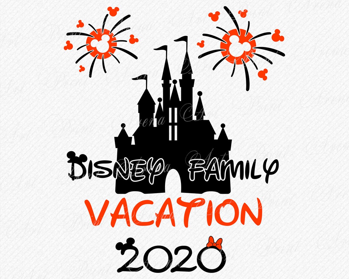 Disney Family Vacation 2020 SVG Tshirt design Disney Trip  Etsy