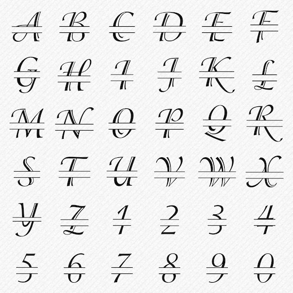 Download Free Svg X Alphabet Split Font Monogram Graphic