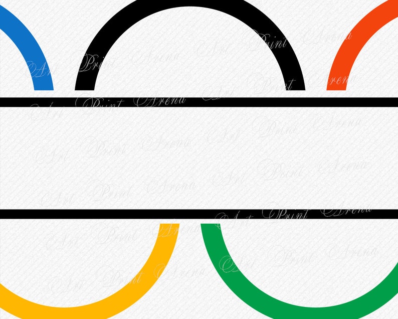 Download Olympic Rings Logo SVG cutting file Olympic Rings Monogram | Etsy