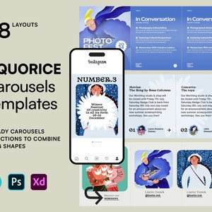 Alcaçuz | Modelos de carrossel do Instagram, carrosséis do Canva, carrossel do Canva IG, carrossel sem emendas, tutoriais, conteúdo educacional e de ativismo