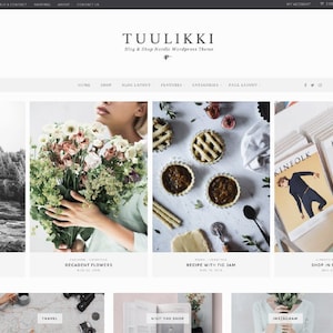 TUULIKKI Nordic Blog & Shop Theme