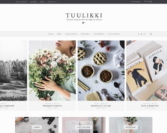 TUULIKKI Blog nordico e tema del negozio