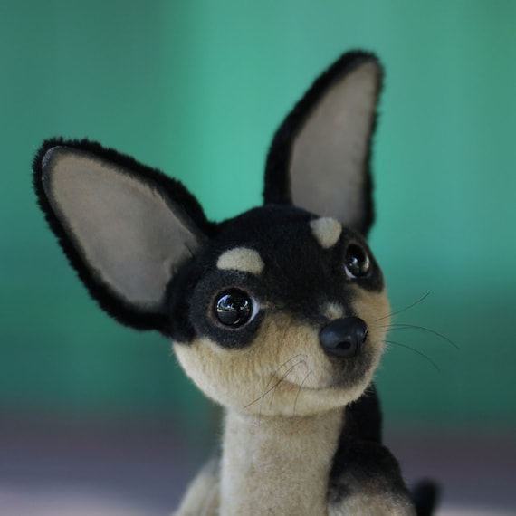 realistic stuffed chihuahua