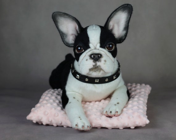 Buy Realistic Toy Dog Art Doll Plush Soft Sculpture Lifelike