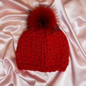 Custom LUXE by MWL Fur Pom Hat image 3