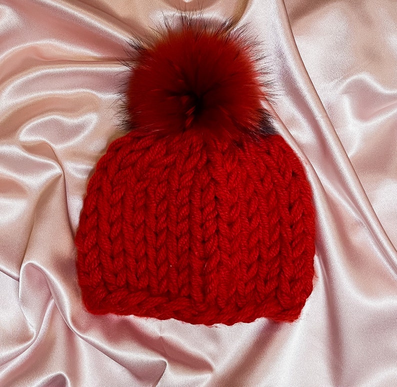 Custom LUXE by MWL Fur Pom Hat image 3