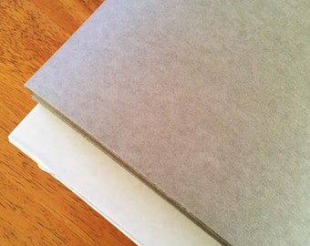 Washable paper fabric - Kraft-tex Stone - Washable Paper - Made from paper, looks like leather, washes like fabric - eco/vegan friendly