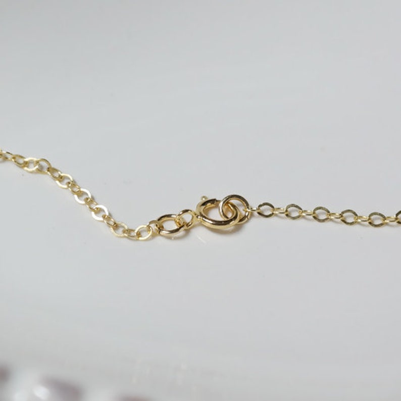 Natural Shaped White Peach Color Dainty Necklace Wedding Gifts For Women Jewelry 14k Gold Fill Chain Freshwater Pearls Necklace