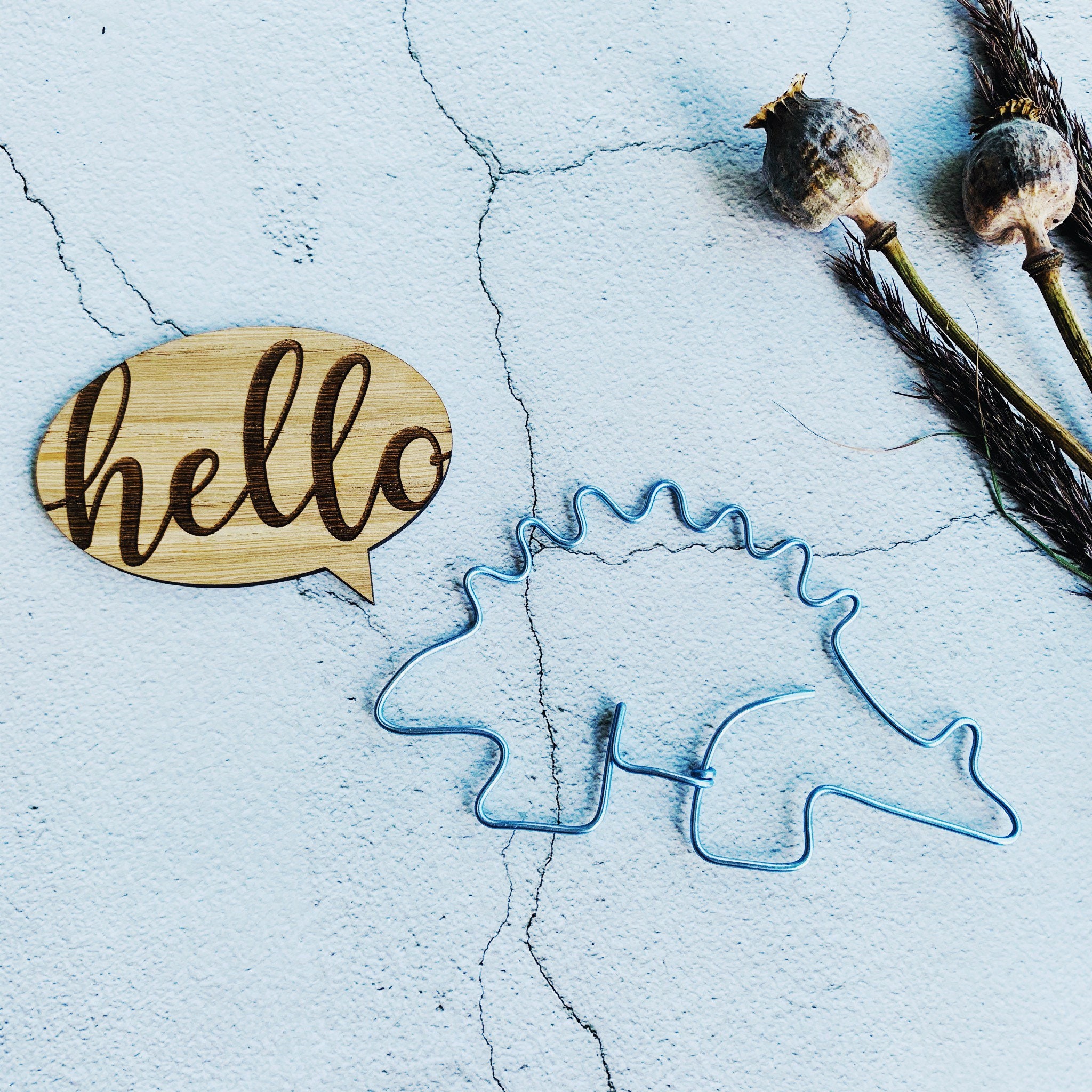 Handmade Wire Dinosaur Choice of Colour and Shape Wall Art Etsy UK