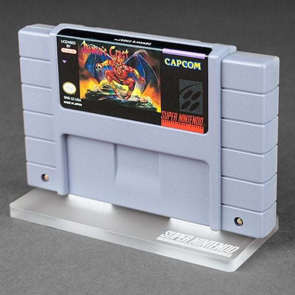 Super Nintendo SNES Cartridge Display