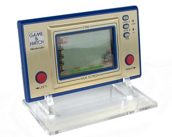 Game & Watch Wide Screen Silver or Gold Display