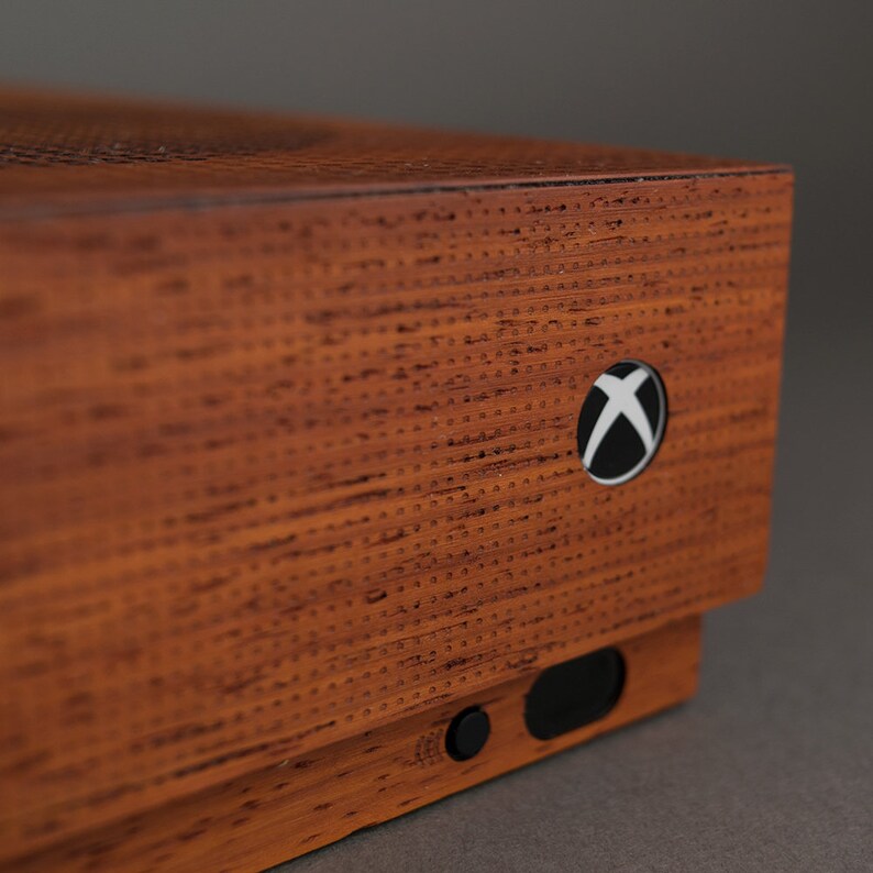 Xbox One S Console Real Wood Veneer Kit Mahogany Walnut or Etsy