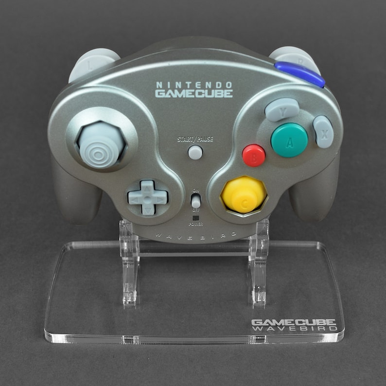 Nintendo GameCube WaveBird Controller Display Crystal Clear