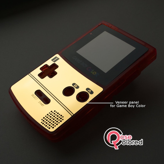 Original DMG Game Boy Famicom-Style Gold Veneer – Rose Colored Gaming