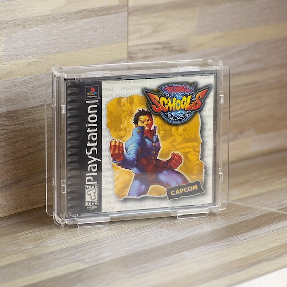 10pçs) Games-14 (0,20mm) Caixa Protetora para CD-Rom, PS1 e