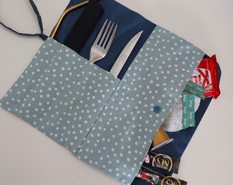 Pochette à couverts, kit repas