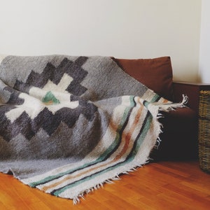 Weighted blanket adult, Wool blanket, Mexican blanket, Weighted blanket, Bedspread, Sofa throw, Coverlet, Housewarming gift, Gift for mom