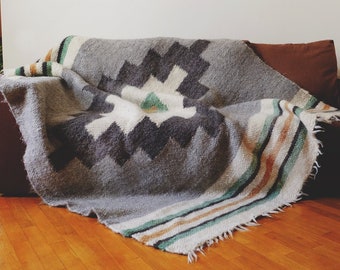 Weighted blanket adult, Wool blanket, Mexican blanket, Weighted blanket, Bedspread, Sofa throw, Coverlet, Housewarming gift, Gift for mom