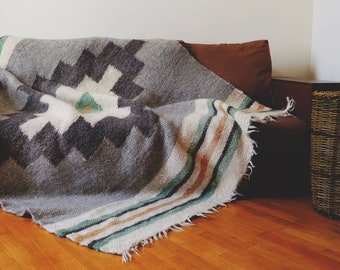 Weighted blanket adult, Wool blanket, Mexican blanket, Weighted blanket, Bedspread, Sofa throw, Coverlet, Housewarming gift, Gift for mom