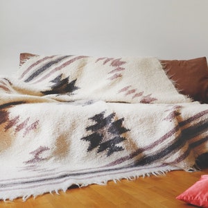 Wool blanket from pure wool.