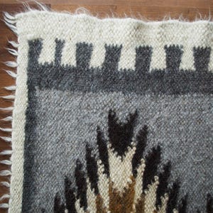 Alfombra de lana/Alfombra infantil/Decoración infantil/Decoración del hogar/Alfombra escandinava/Alfombra sueca/Alfombras tejidas a mano/Alfombra tejida a mano/Regalo para mamá/Moqueta/Tapete/Alfombra de área imagen 7