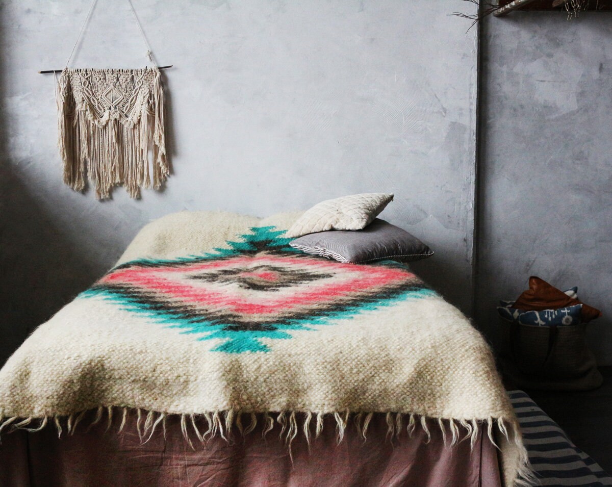 Weighted blanket Wool blanket Weighted blanket adult Bedspread | Etsy