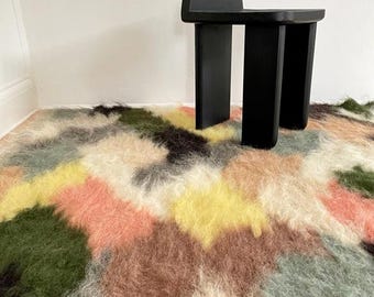 Flokati Wool Rug: Scandinavian Nursery Decor