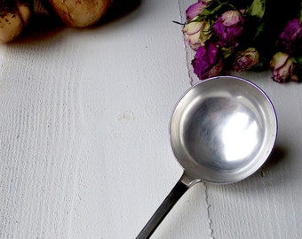 Antique French LADLE CHRISTOFLE metal silver Shabby Vintage french ladle kitchen gift wedding decor