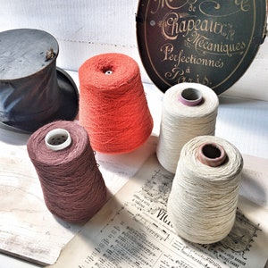 Couture Bobbins thread Vintage Shabby French | haberdashery | Sewing | Diy |