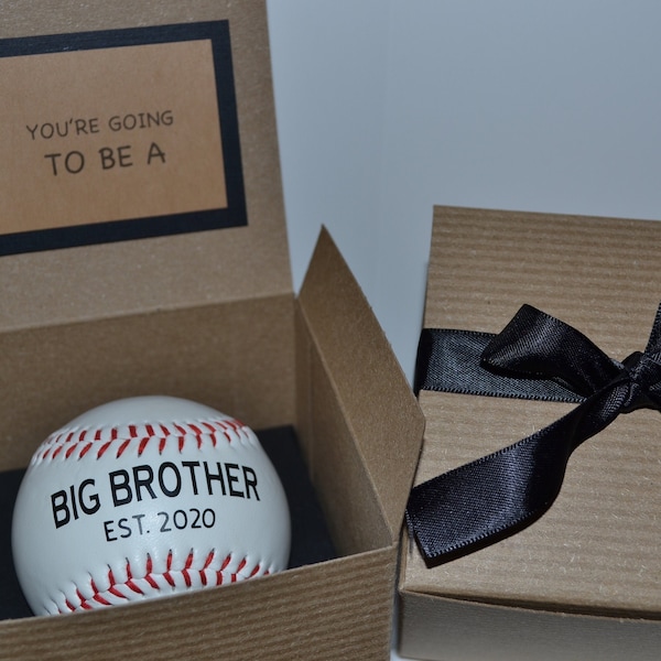 Big Brother Announcement, Baseball Pregnancy Announcement, Big Brother Announcement, Brother Announcement gift, going to be a Big Brother