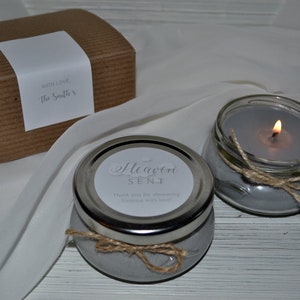 Baby Shower Candle Favor - Heaven Sent