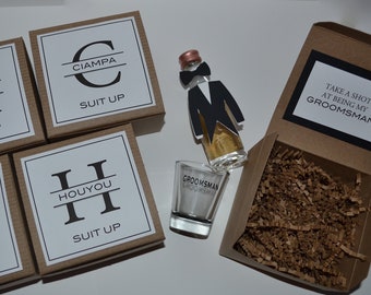 Groomsmen Proposal, Nip Proposal, Best Man Proposal, Take a Shot, Groomsmen Gift, Best Man Gift, Shot Proposal, Groomsman Proposal