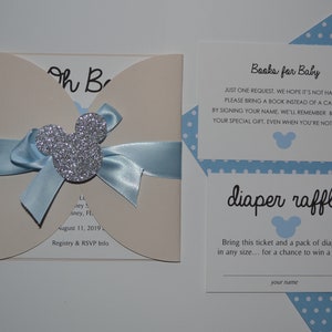 Disney Baby Shower Invitations image 1