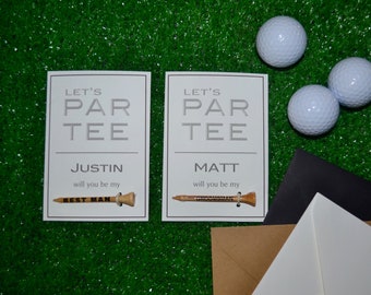 Golf Groomsmen Proposal, Golf Tee Proposal, Groomsmen Golf Gift, Best Man Golf Gift, Best Man proposal, Groomsmen Golf Proposal