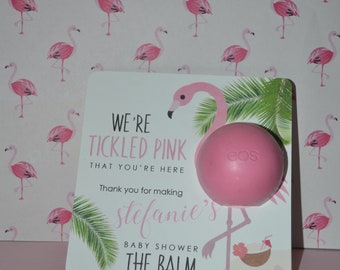 flamingo baby shower favors